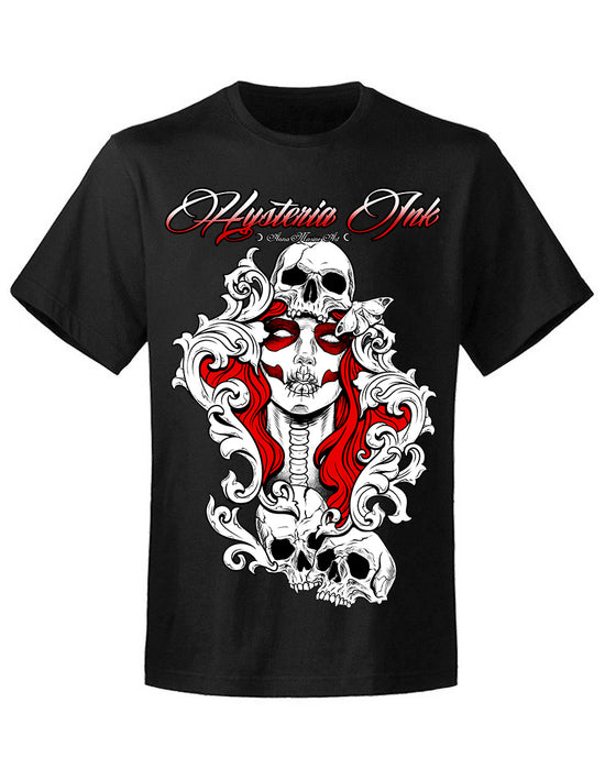 T-shirt unisexe Hysteria Ink La Muerte Ink