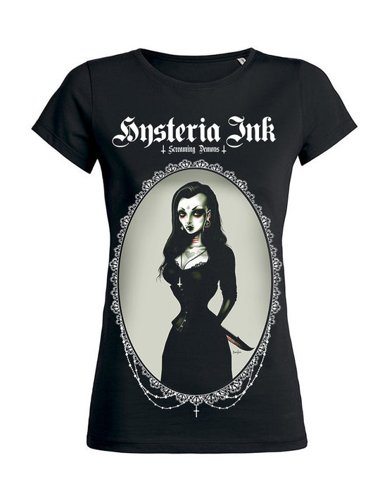 T-shirt femme Wants Hysteria Ink X Screaming Demons Isa The Killer