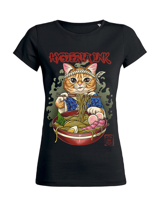 T-shirt femme Wants Hysteria Ink Neko Miam Miam Ink