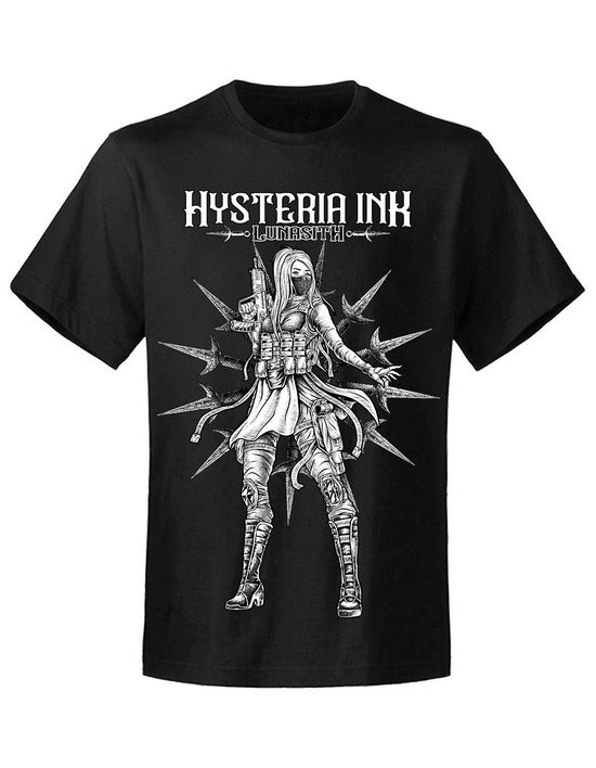 T-shirt unisexe Hysteria Ink  Lunasith Ink