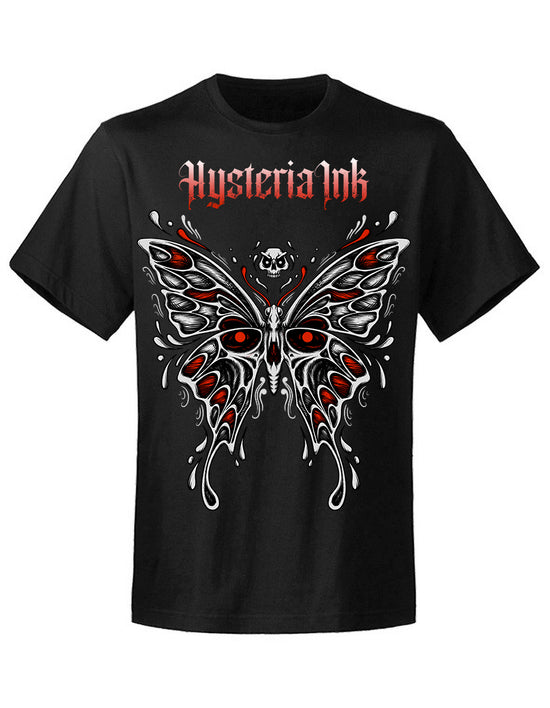 T-shirt unisexe Hysteria Ink The Butterfly Of Death