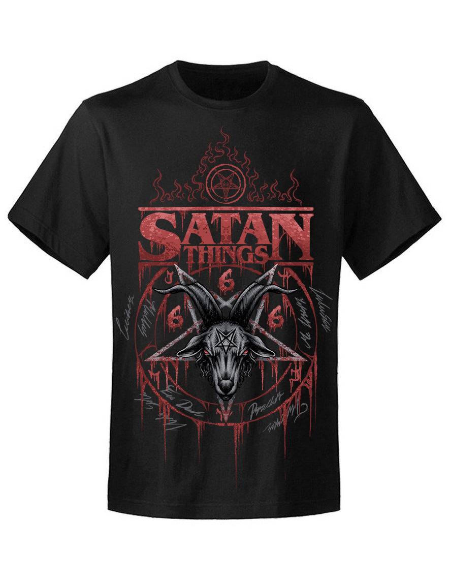 T-shirt unisexe Hysteria Ink Satan Things Ink