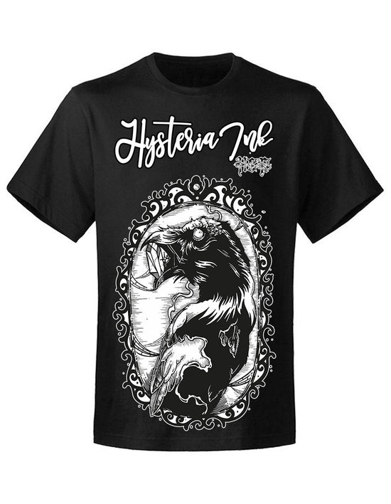 T-shirt unisexe Hysteria Ink  X Her Dark Crow