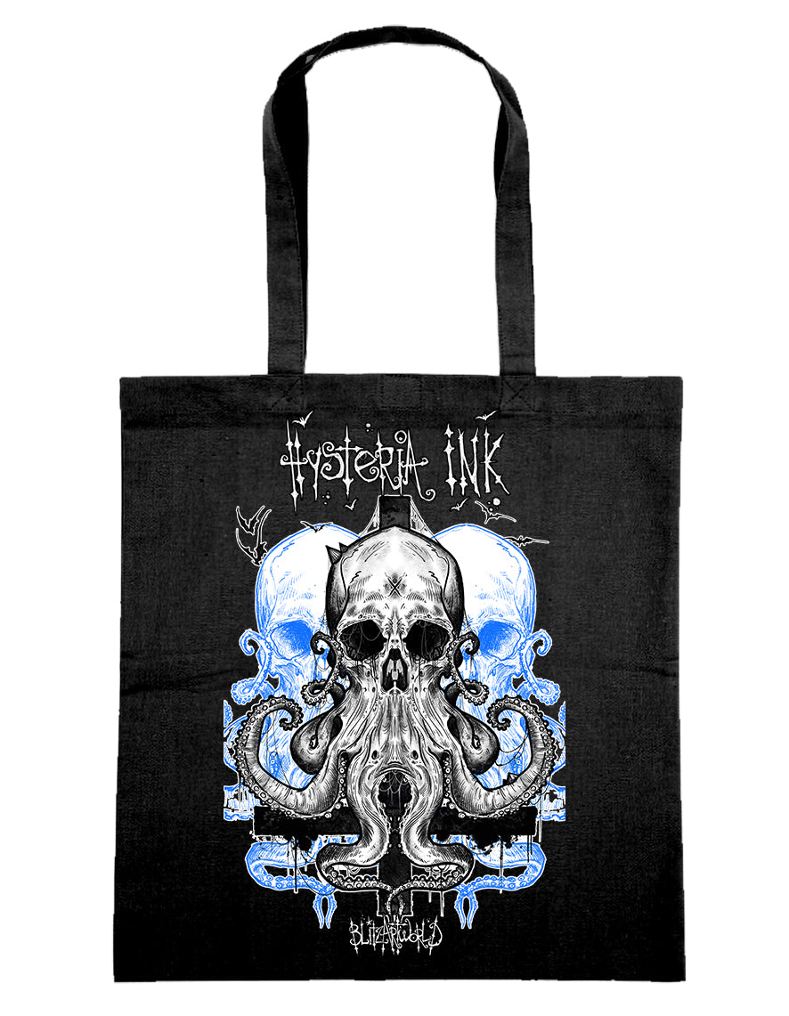 Tote Bag Hysteria Ink X Blitz'Art Kraken Skull