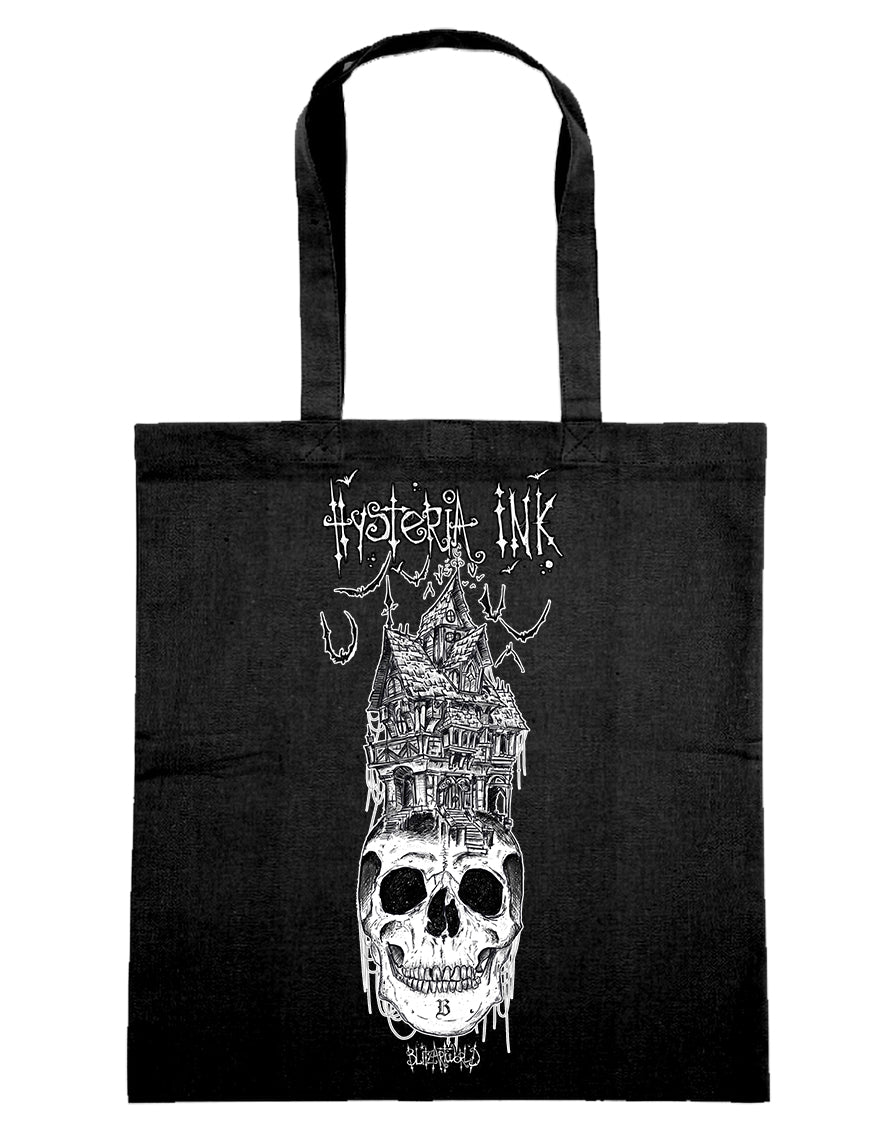 Tote Bag Hysteria Ink X Blitz'Art Le Crâne Hanté