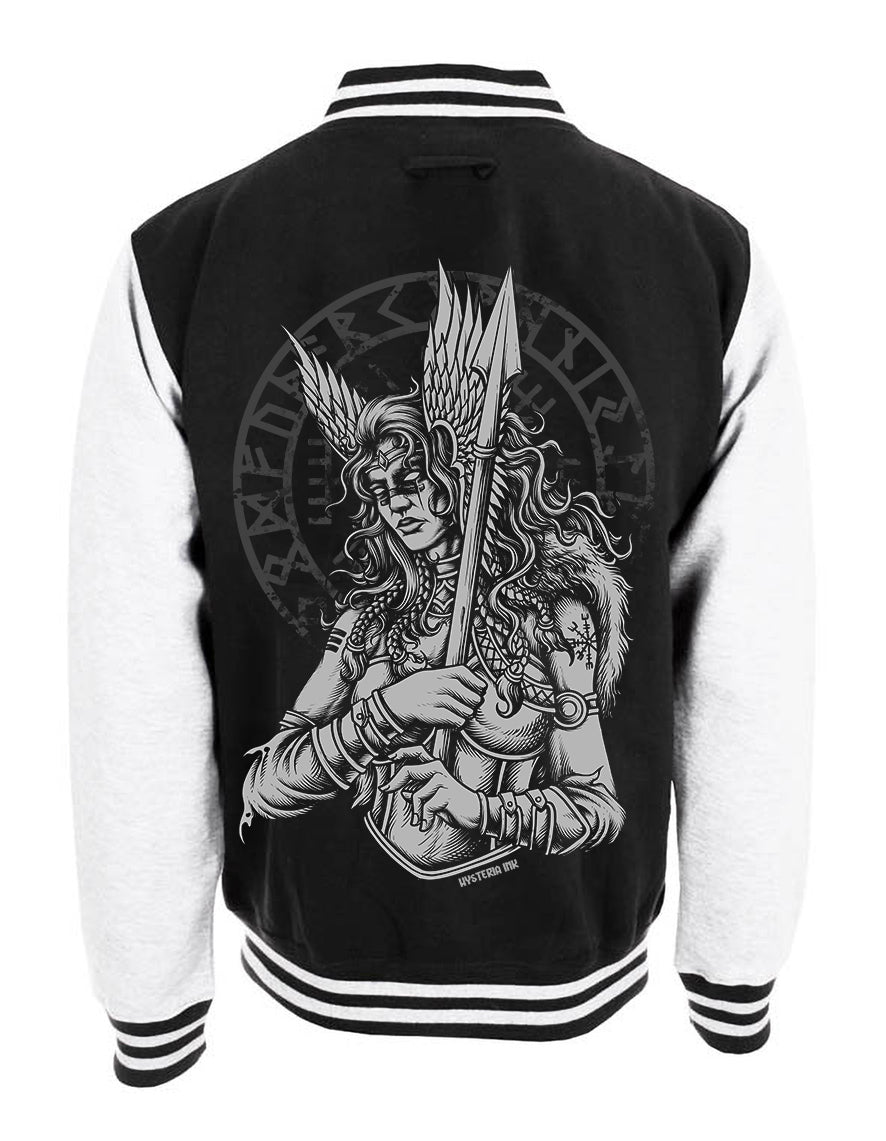 Veste Teddy Unisexe Hysteria Ink Valkyrie The Warrior