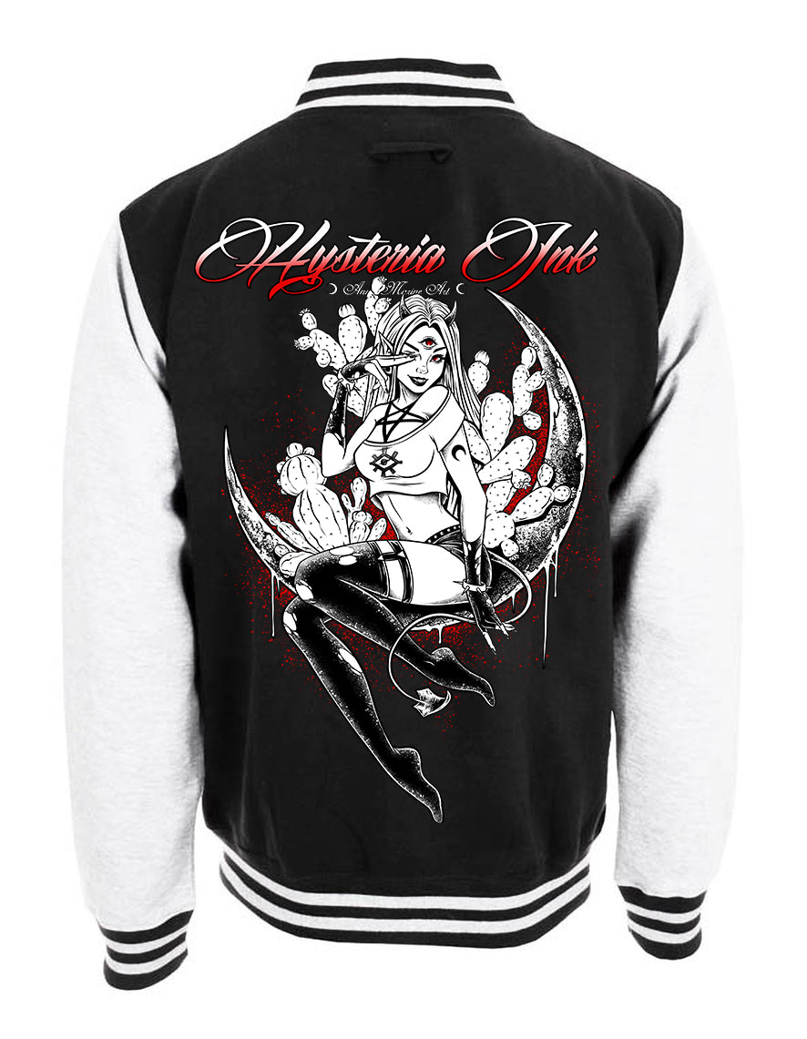 Veste Teddy Unisexe Hysteria Ink Moon Anna Marine Art