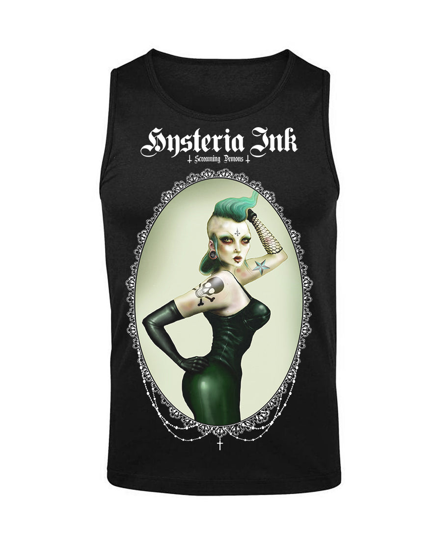 Debardeur homme Justin Hysteria Ink  X Screaming Demons Lara Ink