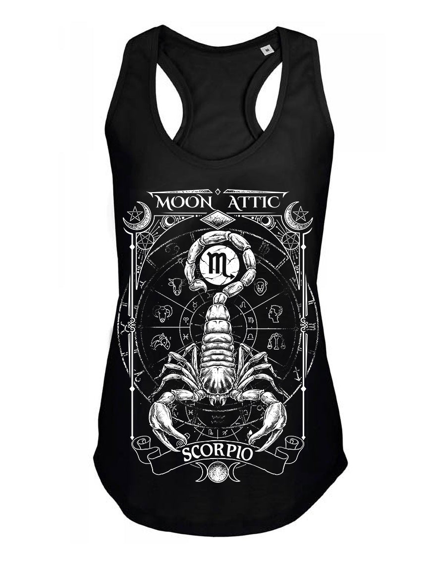 Debardeur femme Justin Moon Attic  Astro Scorpio