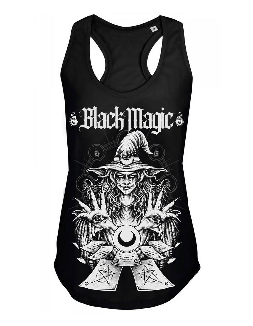 Debardeur femme Justin Moon Attic X Black Magic 04