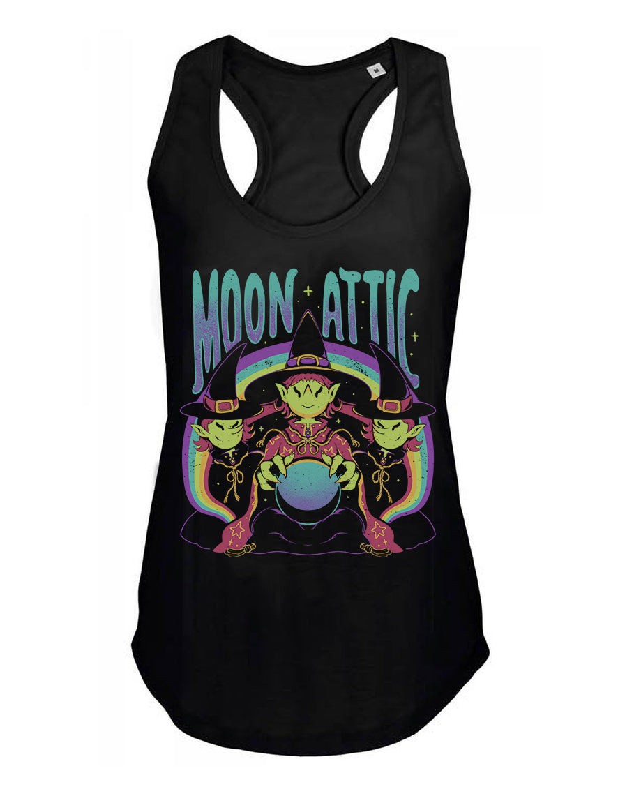 Debardeur femme justin Moon Attic the three witches Attic