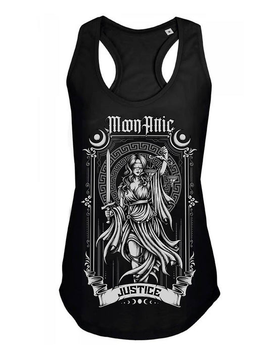 Debardeur femme Justin Moon Attic  Tarot justice