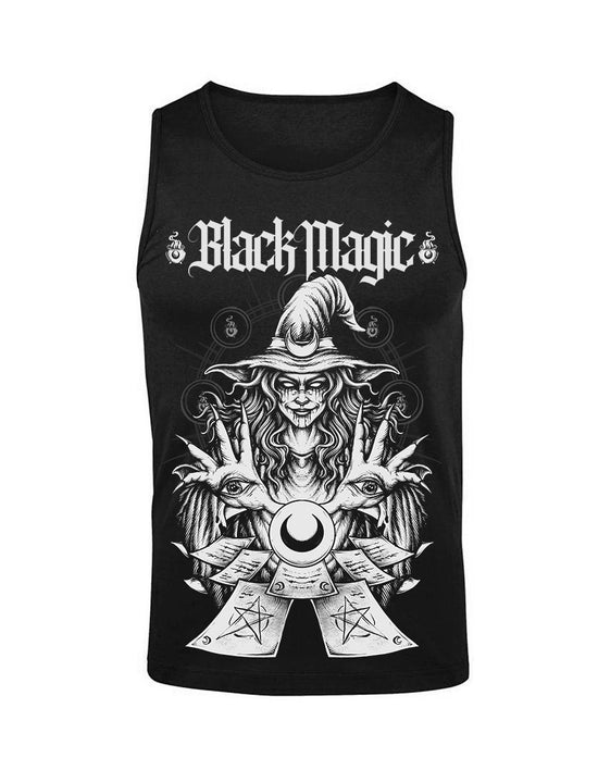 Debardeur homme Justin Moon Attic X Black Magic 04