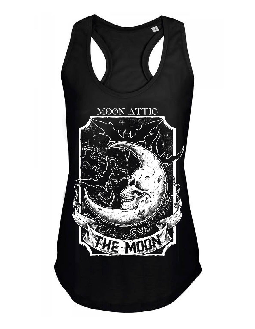 Debardeur femme justin Moon Attic Moon And Bats Attic