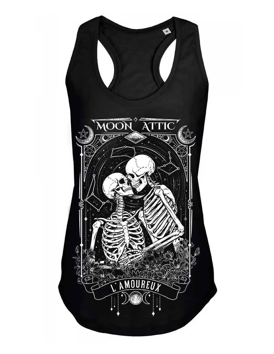 Debardeur femme Moon Attic  Tarot L'amoureux Attic