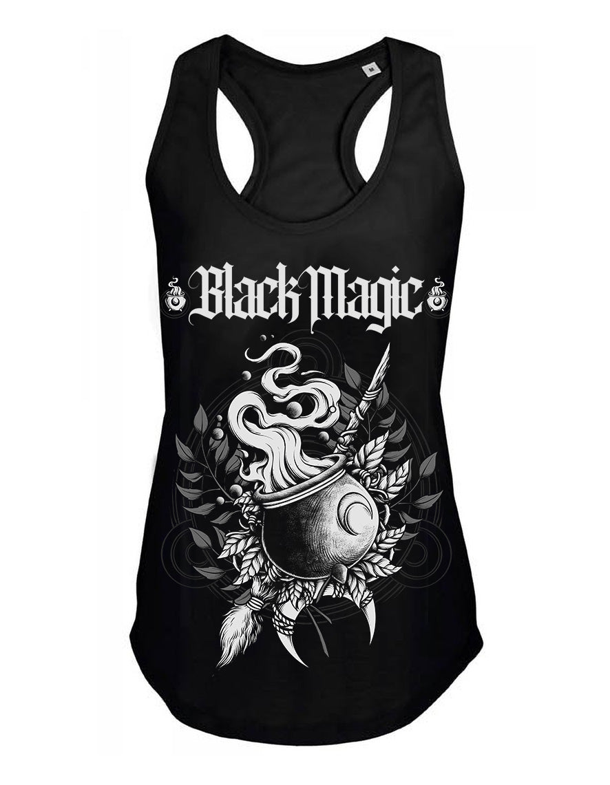 Debardeur femme Justin Moon Attic X Black Magic 02