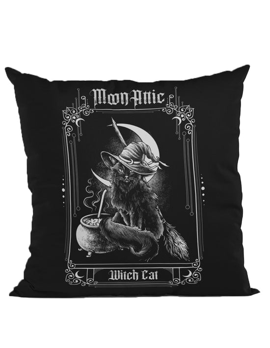 Housse de Coussin Moon Attic Witch Cat