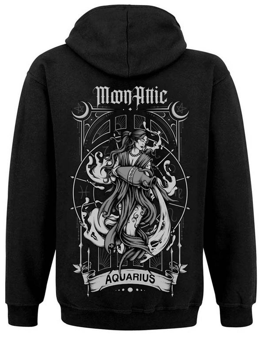 Sweat Zip unisexe Moon Attic Aquarius Attic