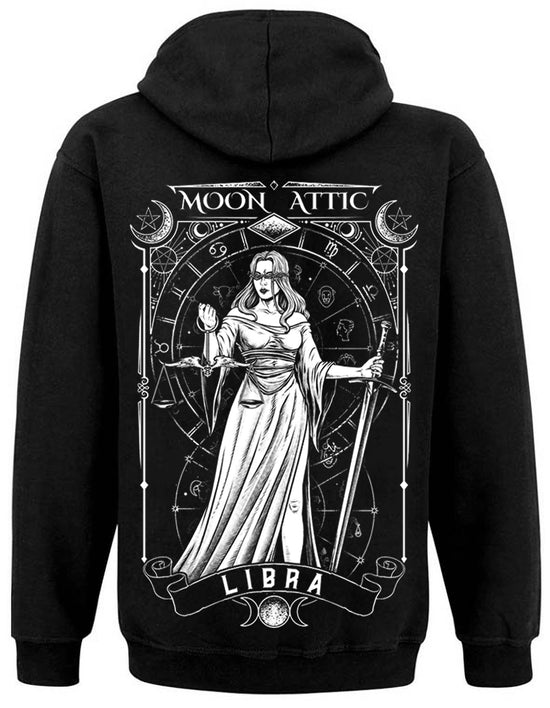 Sweat Zip unisexe Moon Attic Libra Attic