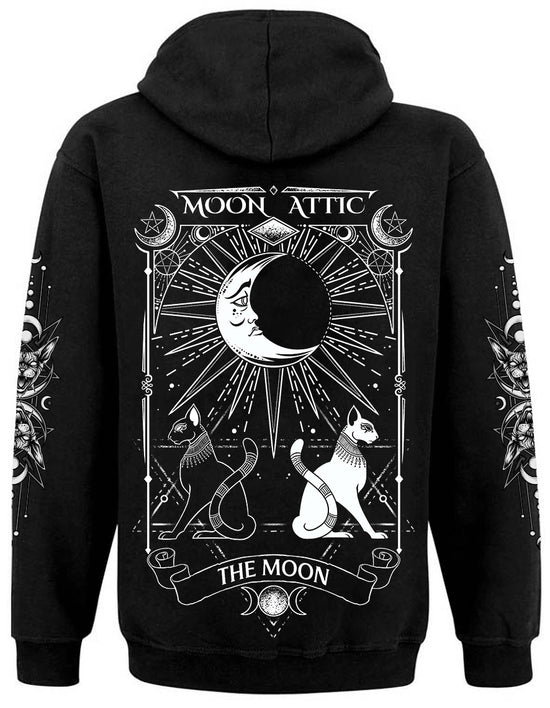 Sweat Zip Unisexe Moon Attic  Moon Tarot Attic