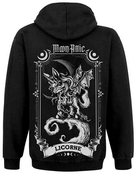 Sweat Zip unisexe Moon Attic Licorne Attic