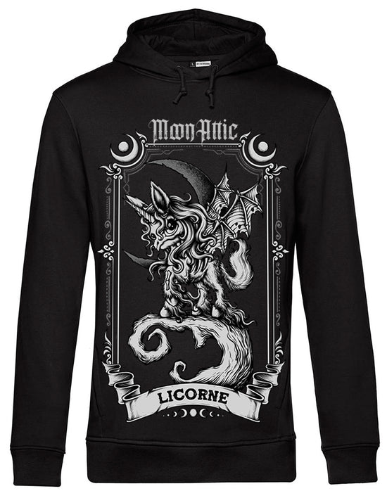 Sweat unisexe Sider Moon Attic Licorne Attic