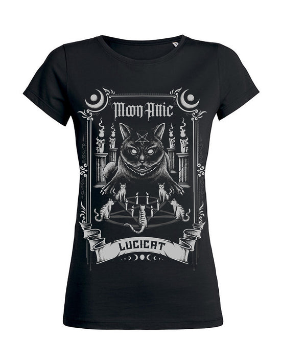 T-shirt femme wants Moon Attic Luci Cat