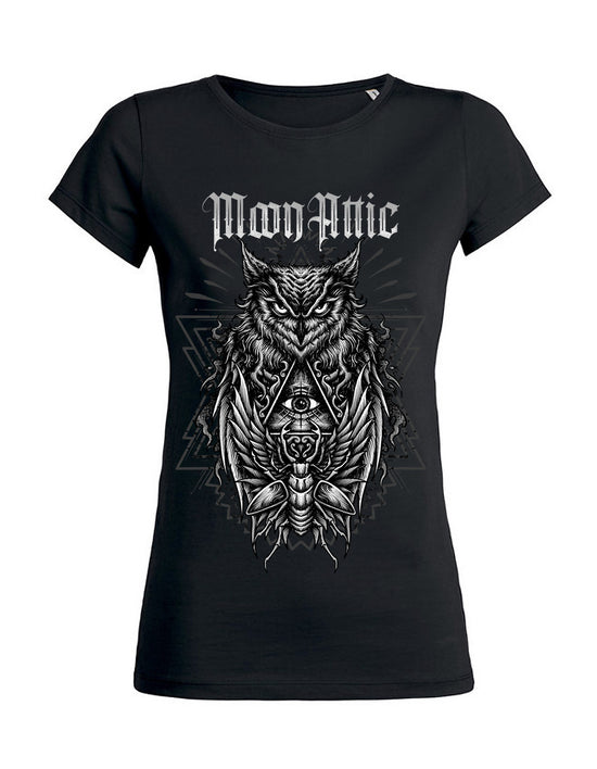 T-shirt femme Wants Moon Attic Owl Attic