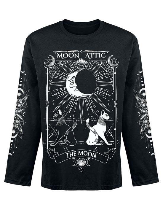 T-shirt unisexe Long Sleeve Moon Attic  Moon Tarot