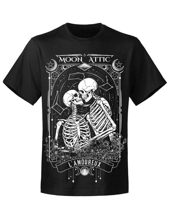 T-shirt unisexe Moon Attic  Tarot L'amoureux Attic