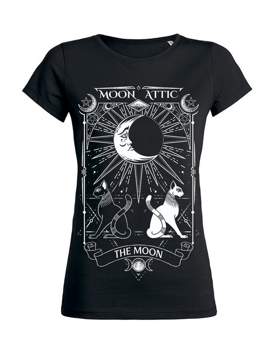 T-shirt femme Wants Moon Attic  Moon Tarot Attic