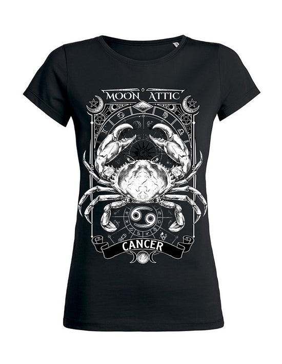 T-shirt femme Wants Moon Attic  Astro Cancer