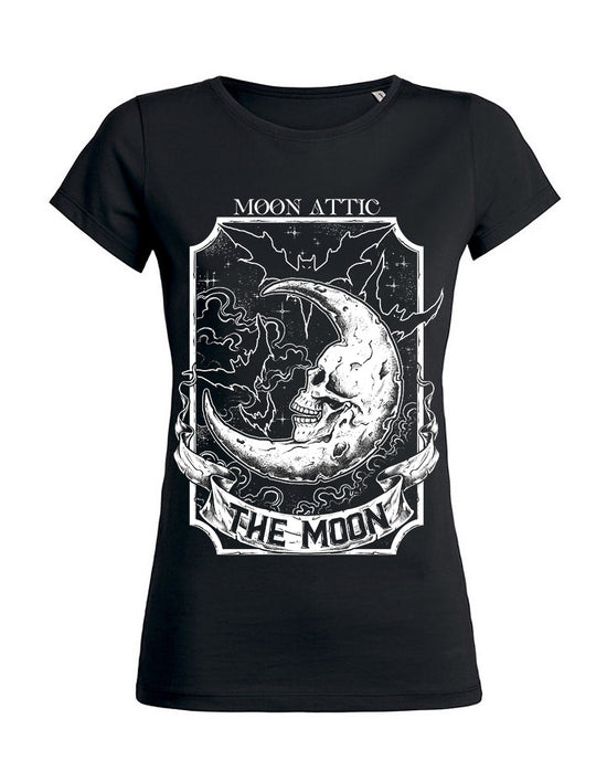 T-shirt femme Wants Moon Attic Moon And Bats Attic