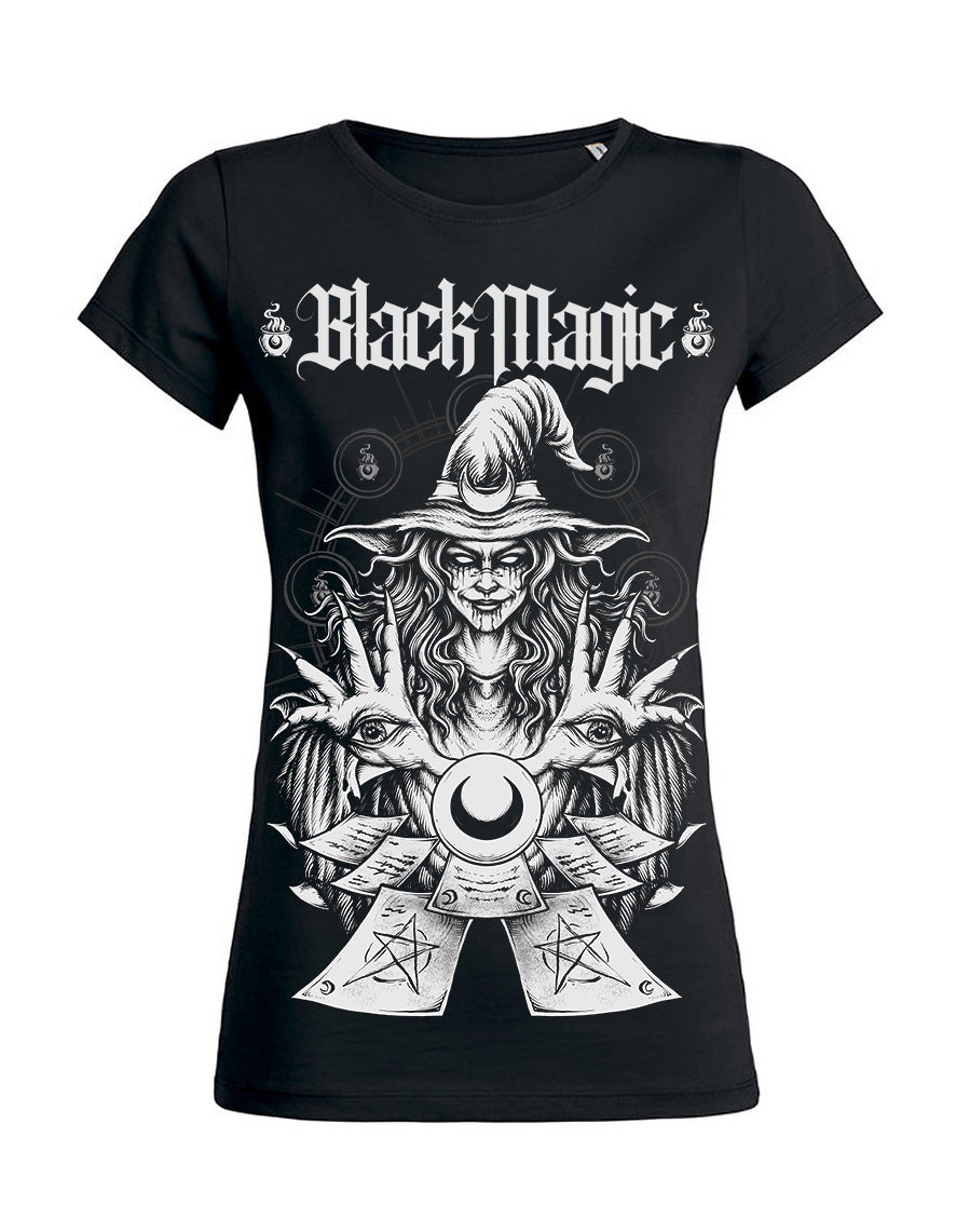 T-shirt femme Wants Moon Attic X Black Magic 04