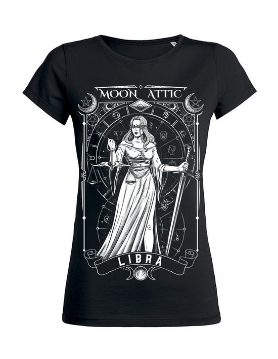 T-shirt femme Wants Moon Attic Libra Attic