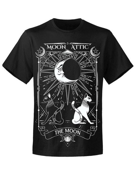 T-shirt unisexe Moon Attic  Moon Tarot Attic