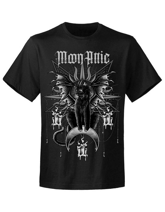 T-shirt homme Moon Attic Moon Cat Occult Attic