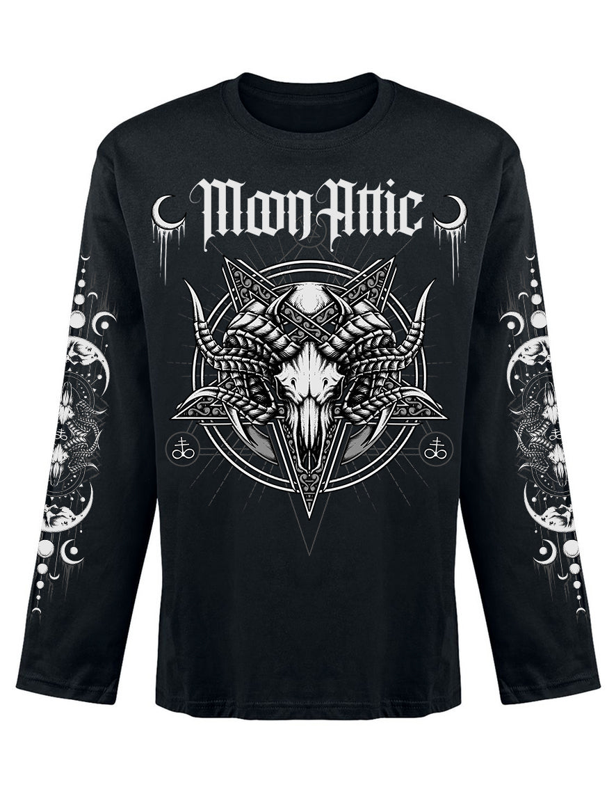 T-shirt unisexe Long Sleeve Moon Attic  Goat Attic