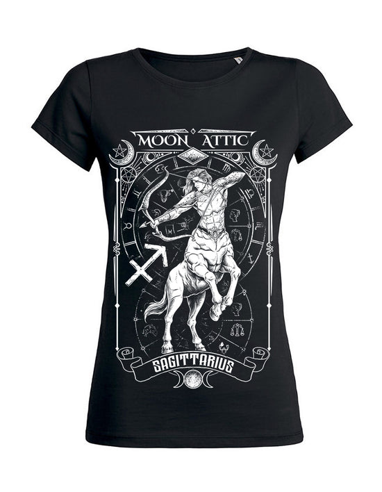 T-shirt femme Wants Moon Attic  Astro Sagittarius