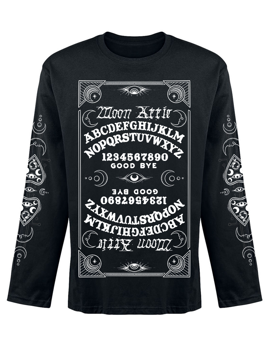 T-shirt unisexe Long Sleeve Moon Attic  Ouija Attic