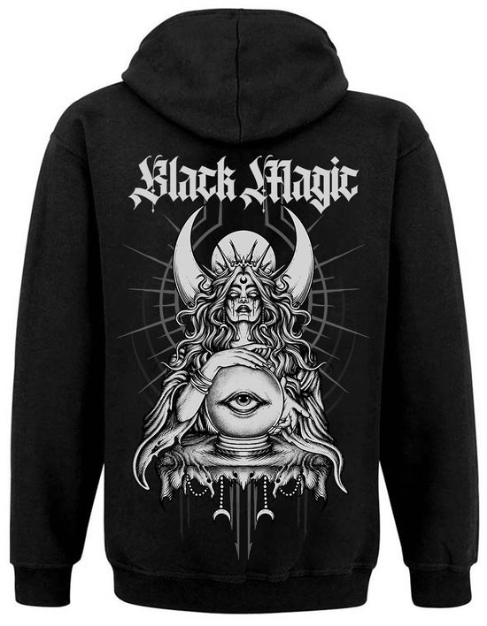 Sweat Zip unisexe Moon Attic X Black Magic 03