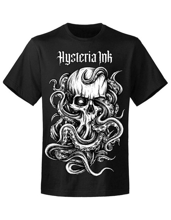 T-shirt unisexe Hysteria Ink Octo Skull Ink