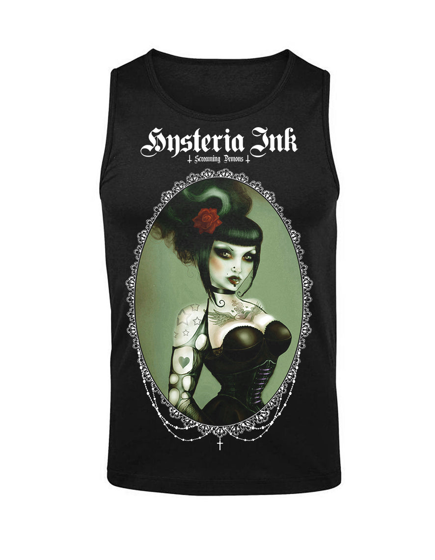 Debardeur homme Justin Hysteria Ink  X Screaming Demons Sonia Ink