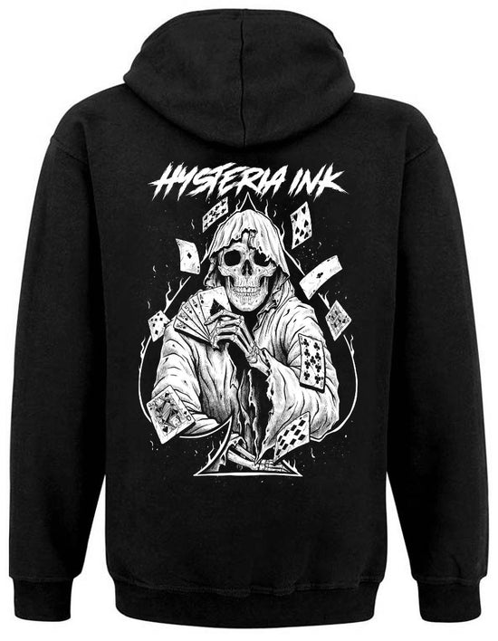 Sweat Zip unisexe Hysteria Ink Poker Face Ink