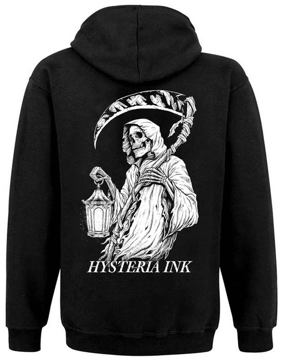 Sweat Zip unisexe Hysteria Ink The Grim Reaper Ink