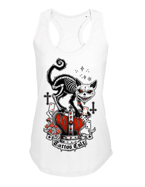 Debardeur femme Justin Tattoo Cult Killer Cat Cult