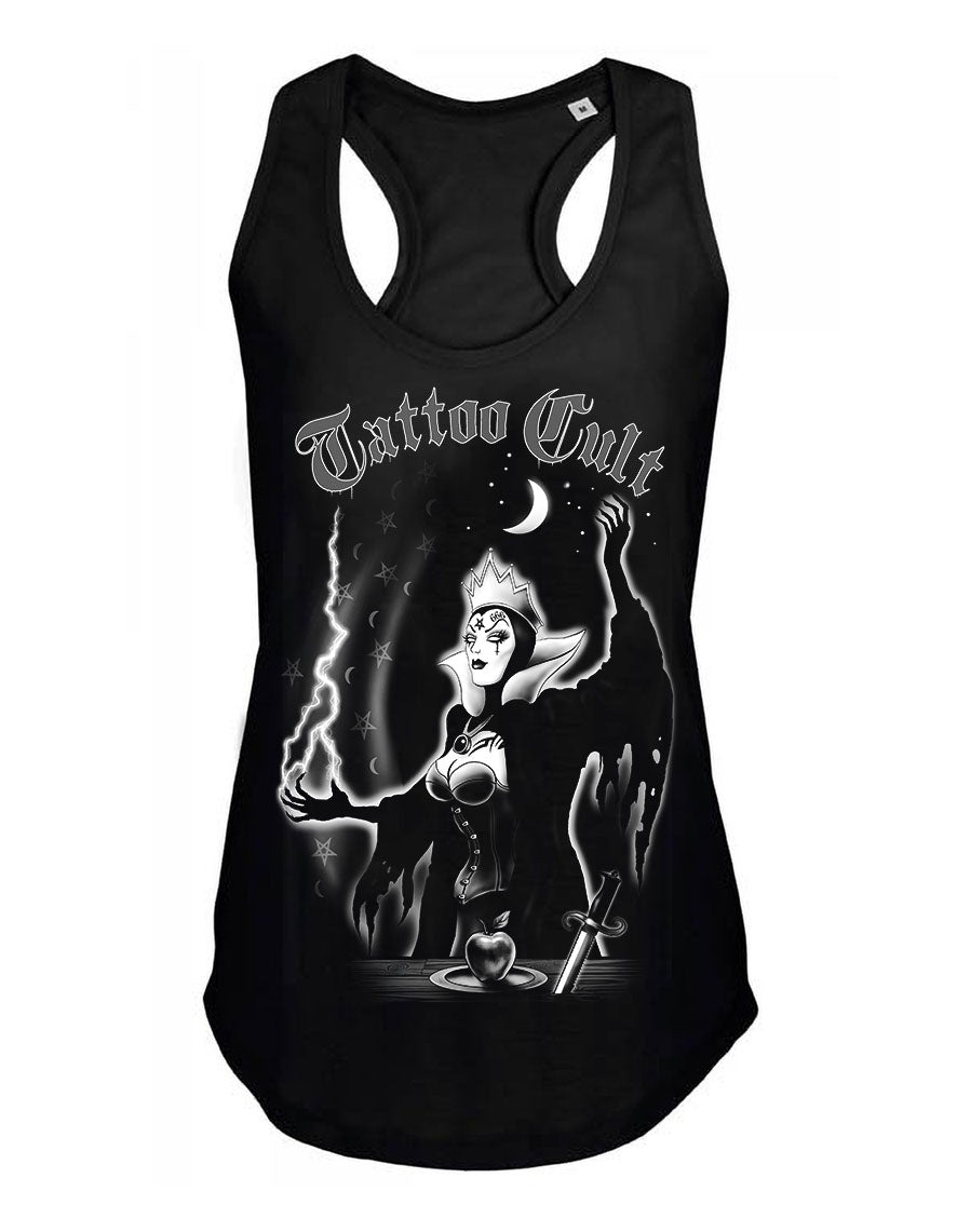 Debardeur Femme Justin Tattoo Cult  Queen Devil Cult