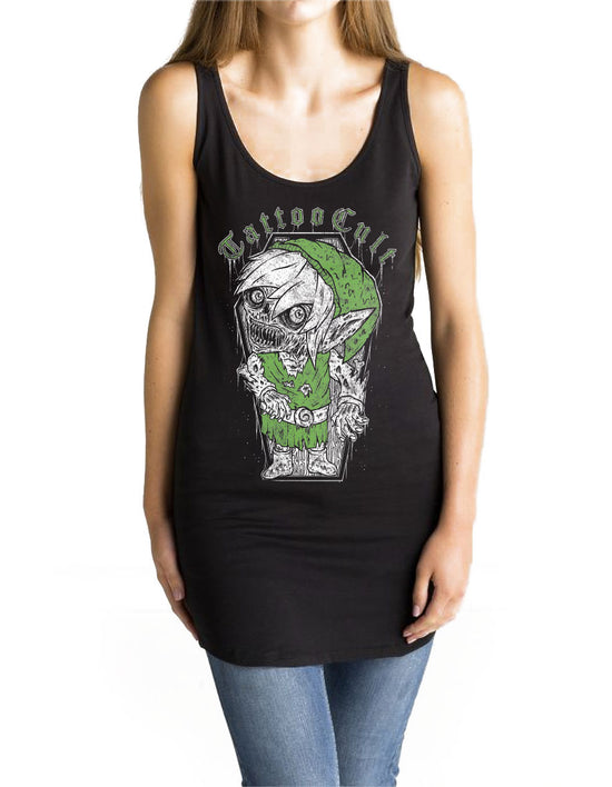 Geschwungenes Westenkleid Tattoo Cult Zombie Cult