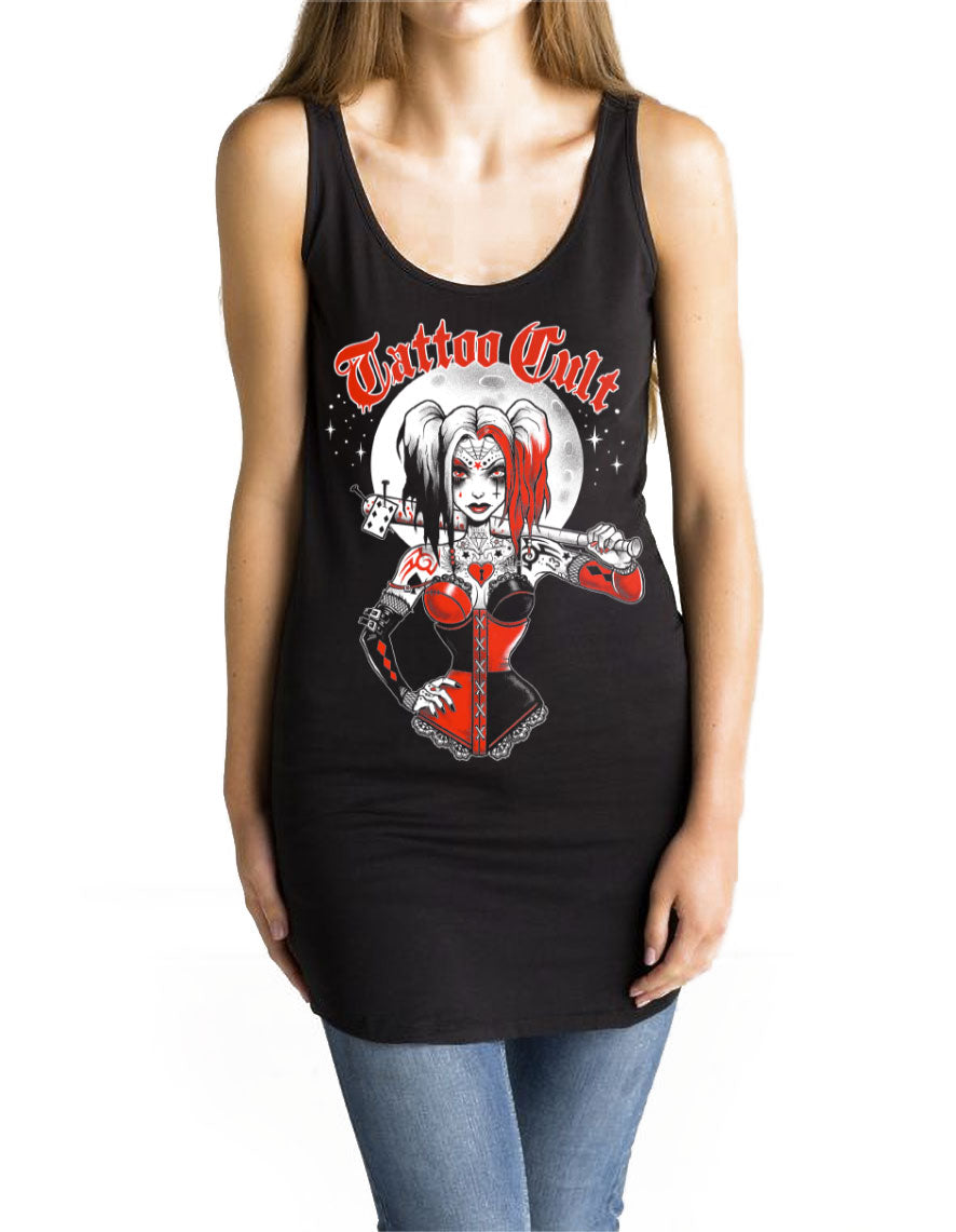 Robe Curved Vest Dress Tattoo Cult Harley Cult
