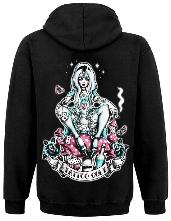 Sweat Zip Unisexe Tattoo Cult  Dark Alice Cult